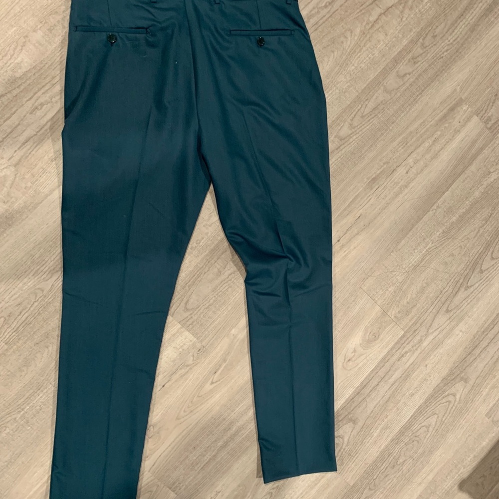 Teal slacks